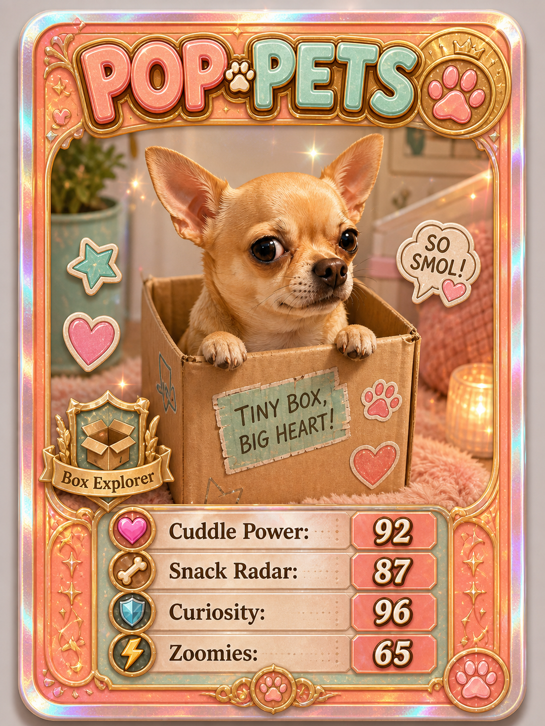 Flip card