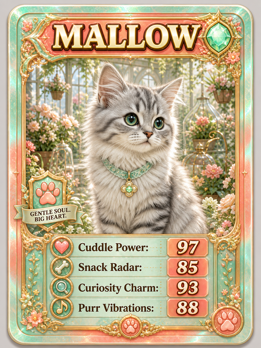 Mallow card